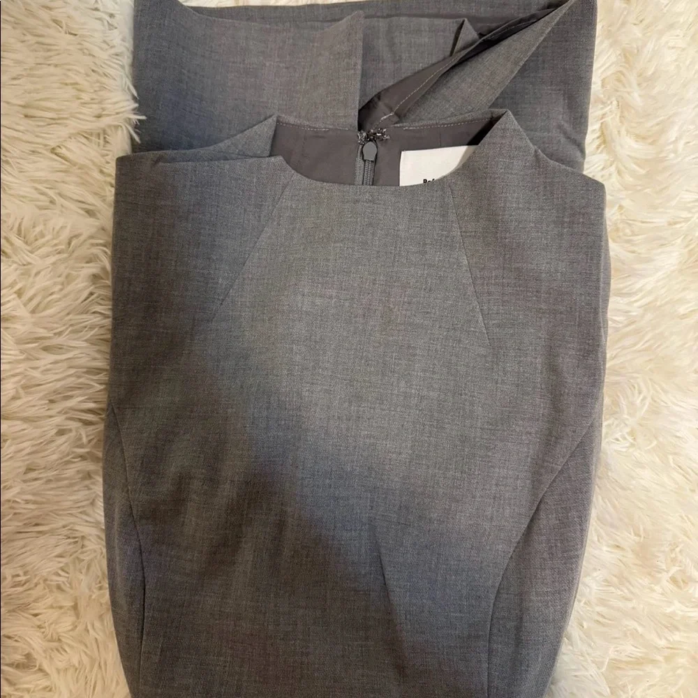 Reformation Vivienne Dress Charcoal - Picture 6 of 7